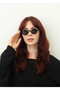 Unisex Round Sunglasses Black Frame Smoked Glass Uv Protection Les C5 - 3