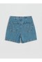 Two Mt Shop Quality Lcw Jeans Indigo Denim Straight Mini Women's Jean Shorts Skirt - 2