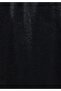 Oversized Fit Classic Collar Women's Black Long Sleeve Shirt - 5