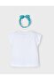Girl's 3009 Printed Headband and T-Shirt Gkm0208 - 3