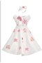 Pamina girl child 36430pr ash cat dress - 2