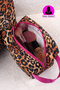 Leopard Patterned Makeup Bag |   Washable Travel Organizer 20X10X10Cm