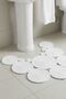 Jute Double-Sided Washable Toilet Seat Cover - Geometric Patterned Bath Mat (36X50 cm) - 4