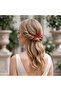 Fully Handmade Crystal Stoned Stylish and Elegant Engagement Henna and Bindall Crown and Hair Accessory - 2
