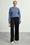 Women's Crew Neck Oversize Knitwear Sweater - 3