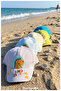 Modern Dinosaur Embroidered Baby Sun Hat - Cool and Protective - 0-18 Months (Size 44-46 cm) - 8