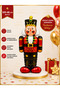 Standing Soldier Decoration Red 100 cm – New Year, Christmas, Shopping Mall and Store Decoration - 2