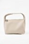 Studded Double Zipper Faux Leather Handbag