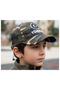 100% Cotton, Camouflage Printed Embroidered Sun Hat for Children (Ages 7-10) (Size 54 cm) - 2