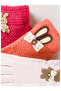 100% Acrylic Children's Gloves with Accessories (Age 3-6) - 6