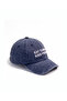 ''Eat Turkish Kiss French'' Embroidered Washed Cap - 2