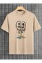 Smile Emoji Colorful Printed Short Sleeve Crew Neck Women's and Men's Tshirt