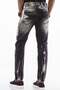 Cd496 Washed Patterned Street Wear Jeans 4034 - 5