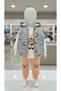 Baby Girl Set with Top and Vest - 5