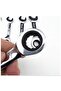 10mm Short Handle Adjustable Head Ratchet Wrench Mini Fast Ratchet Wrench Labor-Saving Auto Repair H - 2