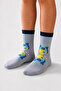 Children's 4-Pack Cotton Patterned Socks - 2