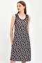 TIE THICK STRAP DRESS (B23-44100) - 3