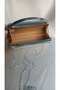 Women's Metallic Silver Metal Handle Rectangular Evening Dress Special Occasion Portfolio Bag - 5