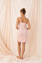 Combed Cotton Lace Detailed V-Neck Strap Dress - 4