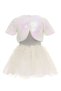 3-7 Years Old Magic of Love Girls' Set-Ecru - 3