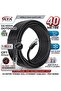40 Meters Outdoor Cat6 Double Layer Internet Cable Outdoor Uv-Protected 2-Ply High Speed Double Layer Pe+Pvc Anti-Interference 23Awg Rain Water Snow Earth Solar Uv Protection