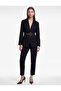 High Waist Slim Fit Cigarette Pants with Pockets