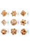 9-piece Set of Intelligence Unlocking Children's and Students' Educational Toys Luban Lock Disass... - 5