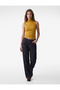 Modal Fabric Slim Fit Stand Collar Sleeveless T-Shirt