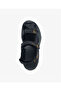 Women's Black Genuine Leather Sandals 5Y2Cs30644 - 4