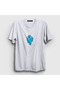 Unisex White Fire and Water Play Watergirl Lover T-Shirt 457621Tt