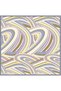 Multicolored Geometric Pattern 100% Twill Silk Scarf 4311 - 03 - 3