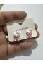 Hello Kitty Kids Pink Earrings