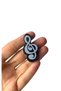 Piano Sol Key Note Music Patterned Eraser Set of 2 - 3