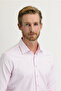 Long Sleeve Slim Fit Patterned Cotton Shirt