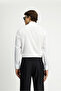 Long Sleeve Non-Iron Satin Regular Fit Classic Cotton Shirt - 6