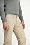 7 Drop Slim Fit Slim Fit Stretch Fabric Canvas / Chino Trousers - 4