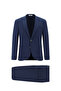 6 Drop Regular Fit Standard Cut Patterned Suit - 2