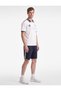 Comfortable Fit Color Contrast Polo Collar Short Sleeve Printed Sports T-Shirt - 3