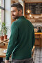 Men's Nefti Anti-Pilling Fabric Standard Fit Regular Cut Polo Collar Knitwear Sweater - 4