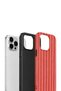 iPhone 12 Pro Max Vorian Double Layer Case Tomato Red Stripe - 3