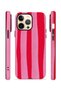 iPhone 13 Pro Vorian Double Layer Case Raspberry Bold Stripe - 2