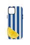 iPhone 11 Vorian Double Layer Case Lemon Coast Stripe - 4