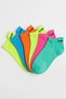 6-Piece Mixed Color Women's Microfiber Seamless Flexible Soft Sweat-Wicking Booties Socks - Premium - 3