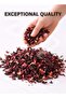 Hibiscus Petals Dried Premium – Karkade Tea, Roselle Flower Tea, Gudhal Phool – Natural Herbal Tea for Refreshing Drink & Wellness – Caffeine Free Loose Flowers - 4