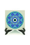 طاولة مكتبية من MDF مطبوعة بنمط عين الحسد مقاس 10x10 1G-NB2