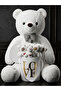 90cm Large White Plush Bear 15-Piece Red Heart Mini Teddy Bear White Gold Love Box Engagement Wedding Valentine Concept Gift Set - 6