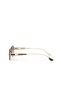 Geometric Rimless Women Sunglasses with Uv400 Protection Gold Pink Black Color Plg-2123C4 - 5