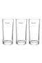 3-Piece Clear Glass Tumbler Set – 310ml Drinking Glasses for Water, Juice & Soft Drinks | Durable Transparent Everyday Glassware - 2