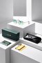 Women's Sunglasses with Uv400 Protection Green Gold Black Silver Color Plg-2124C3 - 2