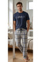 Men's Pyjama Set S/S+L/P ETNVJ25-05, XXL
